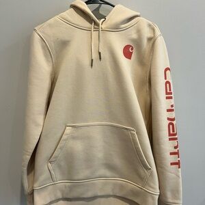Cream Carhartt Hoodie